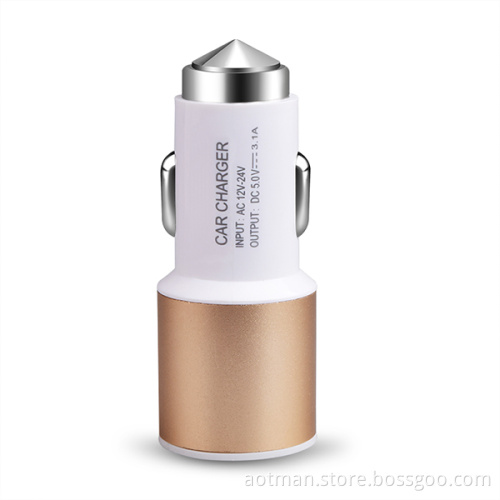 12v usb car adapter dual usb car charger from Aotman